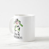 Show me De grappige Koe van de Mooney Koffiemok (Voorkant links)