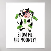 Show me De grappige Koe van de Mooney Poster (Voorkant)