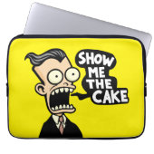 Show me de taart laptop sleeve (Voorkant)