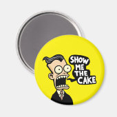 Show me de taart magneet (Voorkant / Achterkant)