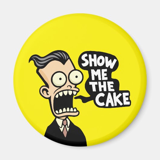 Show me de taart magneet (Voorkant)