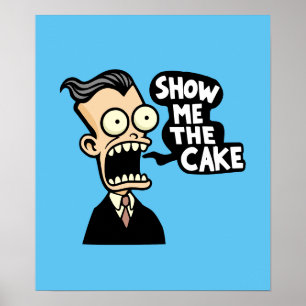 Show me de taart poster