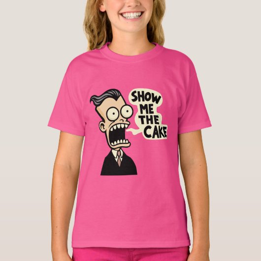 Show me de taart t-shirt (Voorkant)