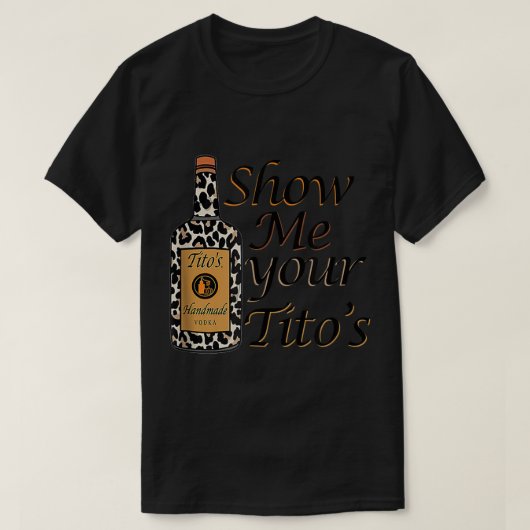 Show me de zomervakantie van je Tito T-shirt (Design voorkant)