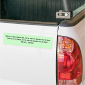 "Show me een jonge conservatief en ik zal je shows Bumpersticker (Op Truck)