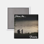 Show me..., familie magneet (Voorkant / Achterkant)