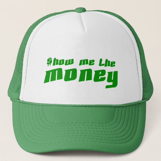 Show me het geld trucker pet (Voorkant)