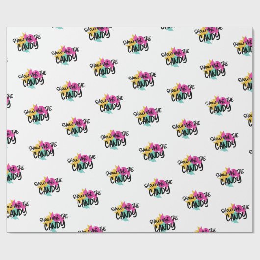 Show me het snoep inpakpapier (Vlak)