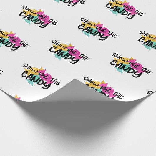 Show me het snoep inpakpapier (Hoek)