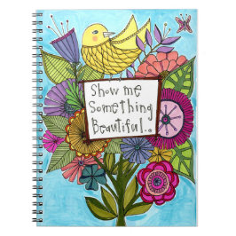 Show me iets moois notebook notitieboek