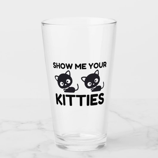 Show me je Katten! Glas (Voorkant)