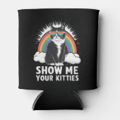 Show me je Katten grappig lesbisch gay pride lgbt Blikjeskoeler (Voorkant)