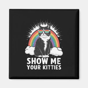 Show me je Katten grappig lesbisch gay pride lgbt Magneet
