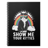 Show me je Katten grappig lesbisch gay pride lgbt Notitieboek (Voorkant)