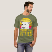 Show me je Katten grappige kattenliefhebber T-shirt (Voorkant volledig)