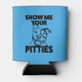 Show me je Pitties grappige Pit Bull koelbox Blikjeskoeler (Voorkant)