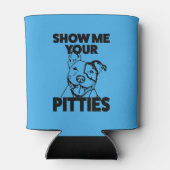 Show me je Pitties grappige Pit Bull koelbox Blikjeskoeler (Achterkant)