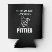 Show me je Pitties grappige Pitbull koelbox Blikjeskoeler (Voorkant)