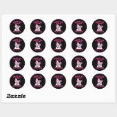 Show me je Pitties K Pit Bull Ronde Sticker (Vel)