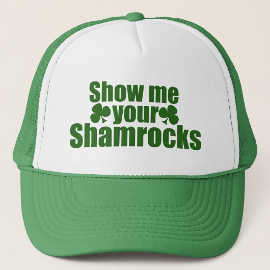 Show me je Shamrocks Trucker Pet (Voorkant)