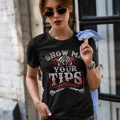 Show me je tips - Funny Dart champion T-shirt