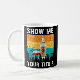 Show me je Tito's Drink wodka alcohol Koffiemok