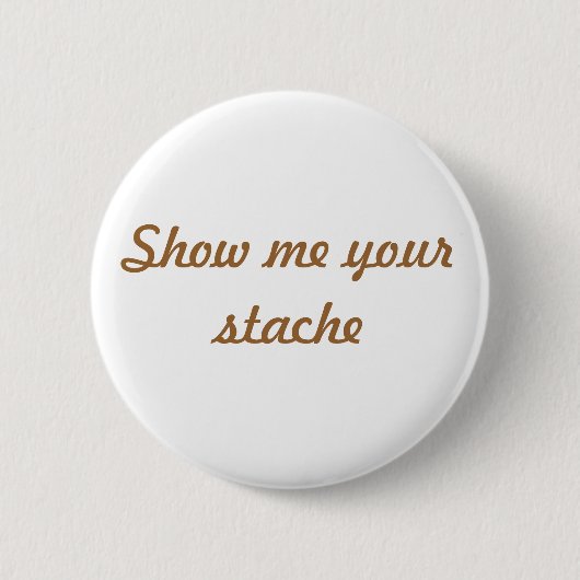 Show me je trap-knop ronde button 5,7 cm (Voorkant)