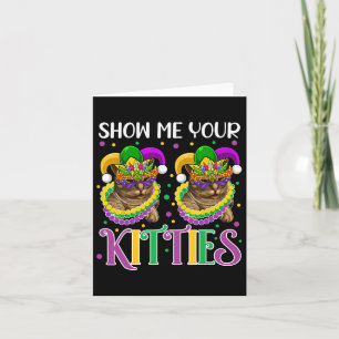 Show Me Uw Katten Mardi Gras Schattigee Katten Dra Kaart