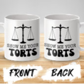 Show me uw onrechtmatige daad, grappige advocaat, koffiemok