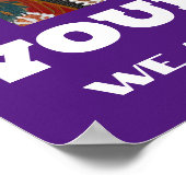 Show me uw papieren immigratie mannenwijzen poster (Hoek)