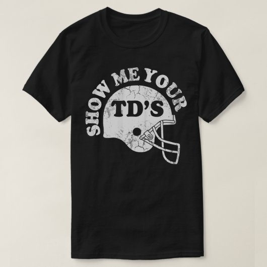 Show Me Uw TDs T-shirt (Design voorkant)