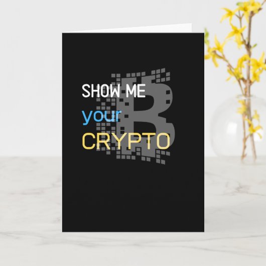 Show me your Crypto Kaart (Gele Bloem)