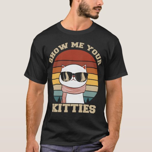 Show me your Kitties Cat Lover boy T-shirt (Voorkant)
