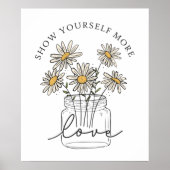 Show Meer liefde voor jezelf Poster (Voorkant)