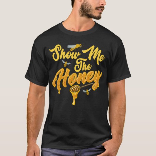 Show Mehe Honey Beekeeping Apiarist Beekeeper vint T-shirt (Voorkant)