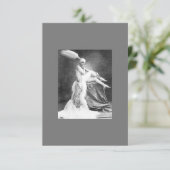  Show meisje Bedankkaart (Staand voorkant)