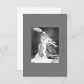  Show meisje Bedankkaart (Voorkant / Achterkant)