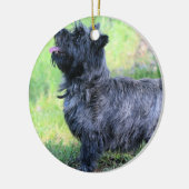 Show meisje keramisch ornament (Links)