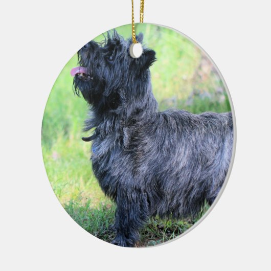 Show meisje keramisch ornament (Links)