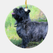 Show meisje keramisch ornament (Achterkant)