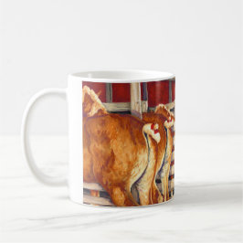 Show meisjes - Belgische paarden Koffiemok