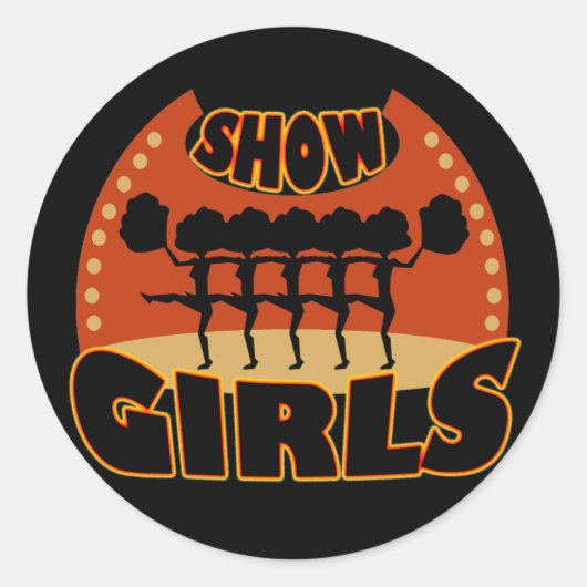 Show Meisjes Stickers (Voorkant)