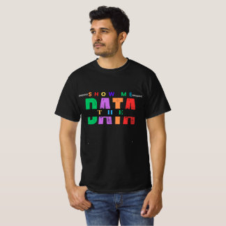 Show mij de gegevens t-shirt