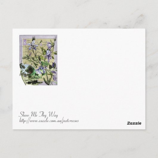 Show mij op mijn manier briefkaart (Achterkant)