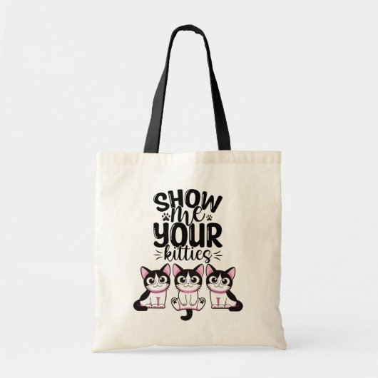 Show mij Uw Katten Canvas tas (Voorkant)