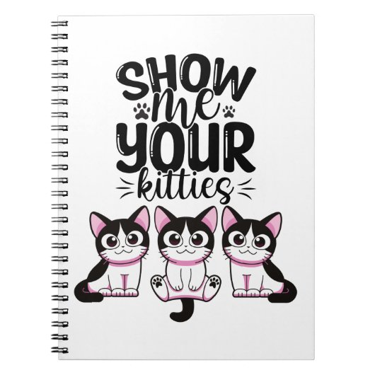 Show mij Uw Katten Notitieboek (Voorkant)