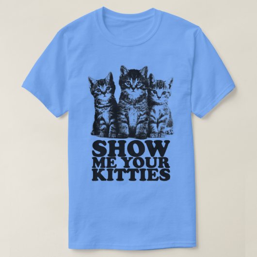 Show mij Uw Katten T-shirt (Design voorkant)