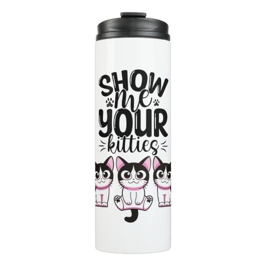 Show mij Uw Katten Thermosbeker (Voorkant)