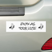 Show mij Uw Lutz Bumpersticker (Op auto)