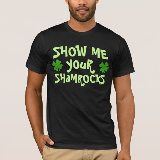 Show mij Uw Shamrocks T-shirt (Voorkant)
